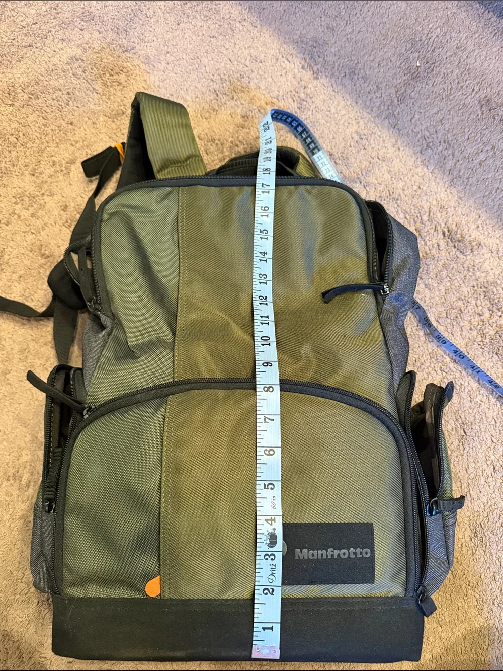 Manfrotto Olive Green Camera Backpack
